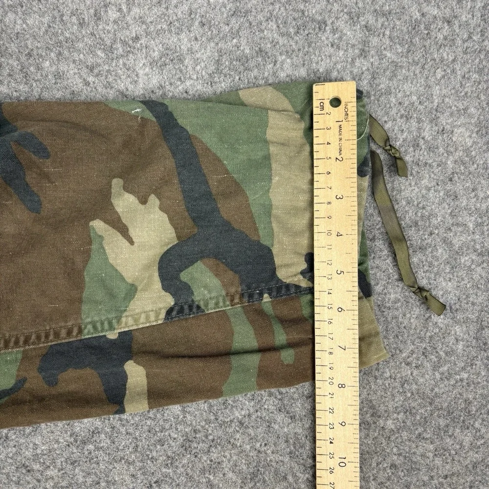 Vintage Army Combat Pants Medium Regular Woodland Cargo Utility Military ACU EUC
